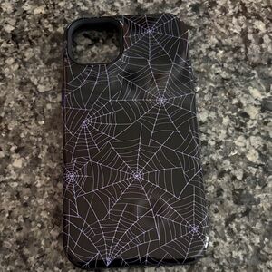Arachnid Design Black Phone Case